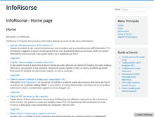 Tablet Screenshot of inforisorse.it